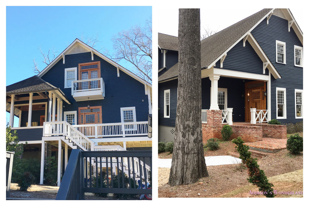 Exterior Paint combinations I love right now