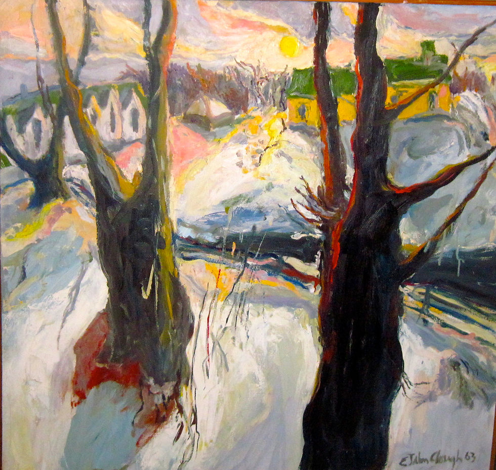SOLD! Winter Trees