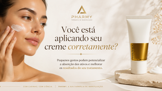 Como Aplicar seu Creme ou Sérum Manipulado para Máxima Absorção e Resultados.