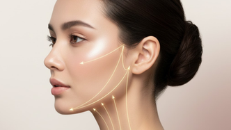 Flacidez Facial? Conheça o "Efeito Lifting" em cremes com ativos tensores como DMAE e Raffermine®.