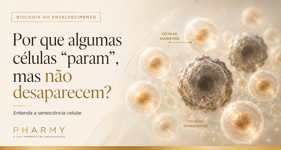 Senescência Celular: Por que Algumas Células “Param”, mas Não Desaparecem?