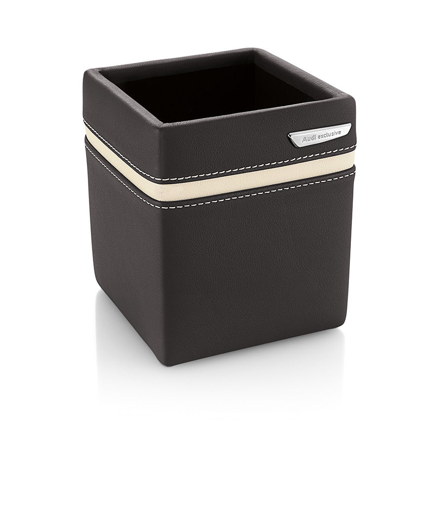 Pen Tidy Leather Audi Excl Black