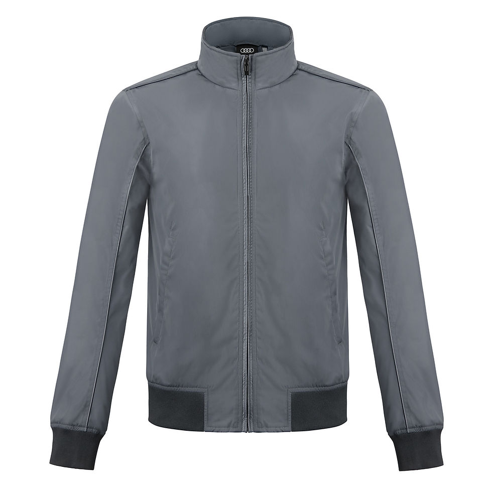 Chamarra Quattro Para Hombre Color Gris (S,M)