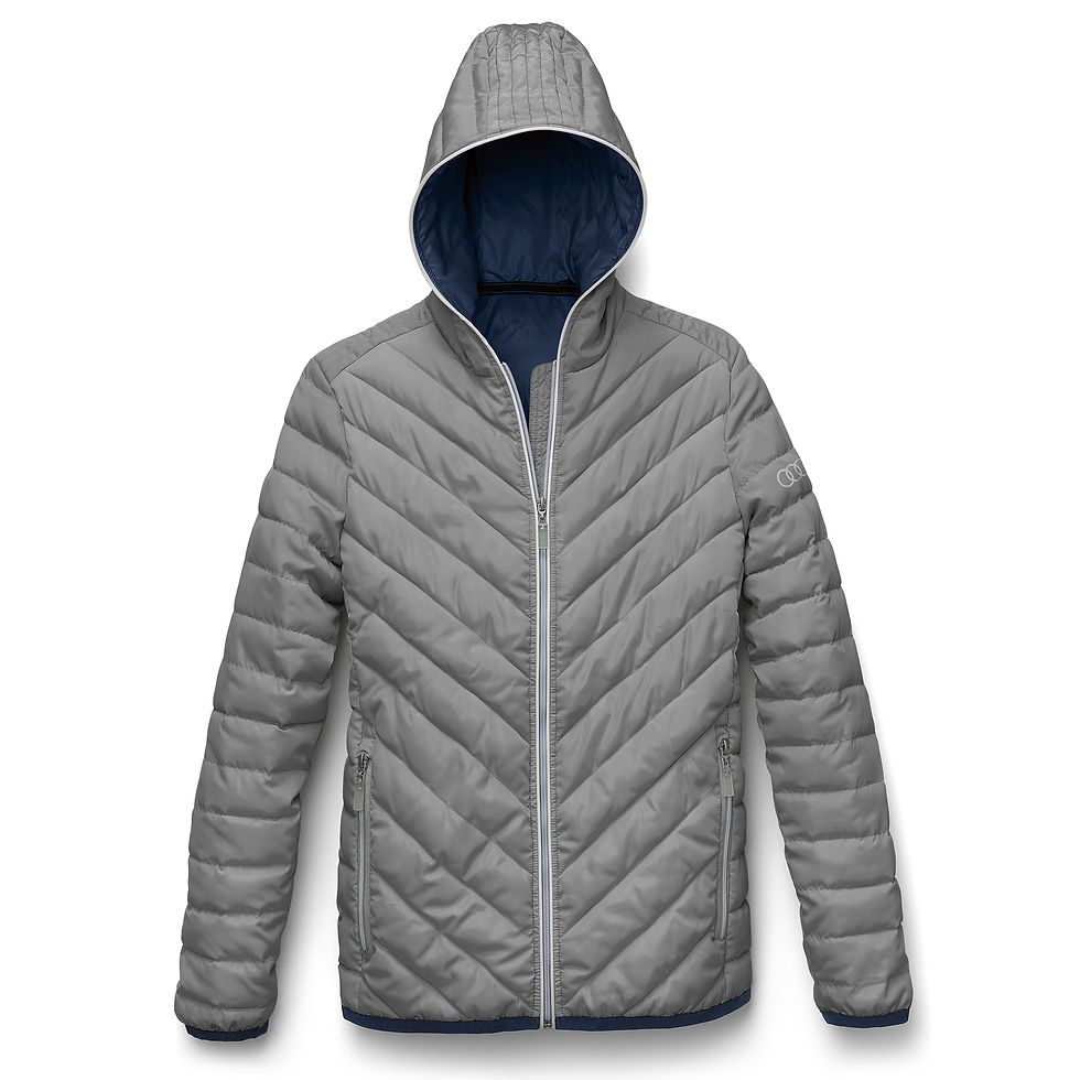 Chaqueta Acolchada Para Hombre Lunative Color Gris (M)