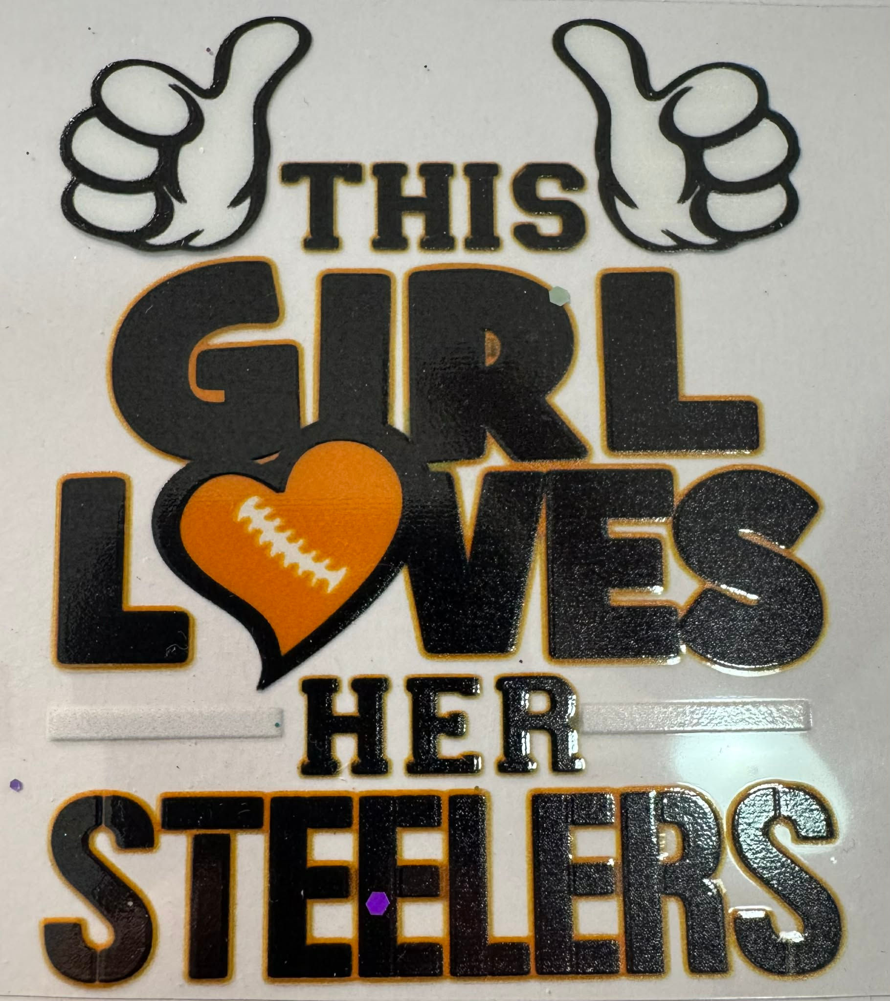 Girl loves steelers 1