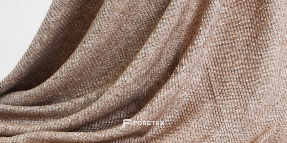 Brown fabric with a drapey feel