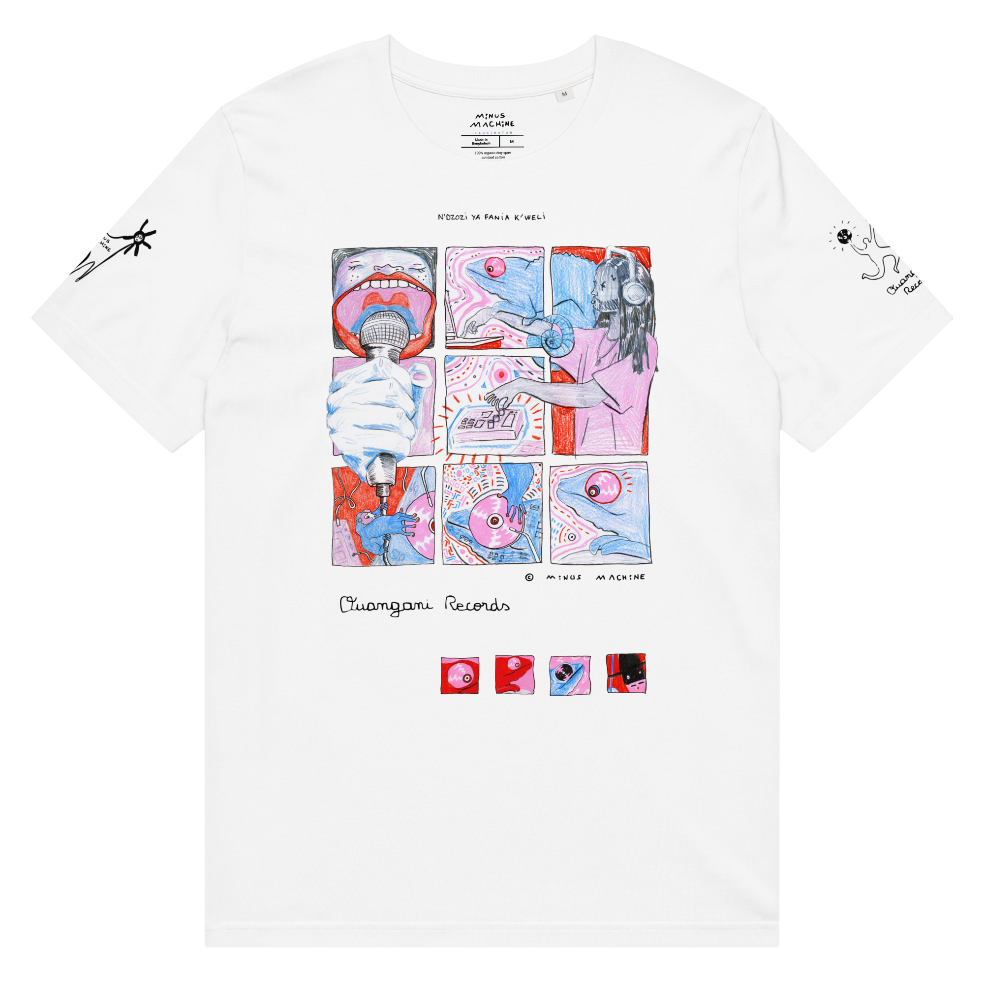 Ouangani Records - 100% coton bio - serré