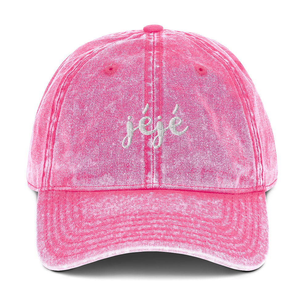 Thumbnail: Casquette vintage coton jéjé