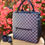 Thumbnail: Checkered Pocket Tote