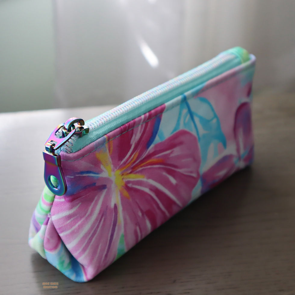 Thumbnail: Summer Sonata Mini Zippered Pouch