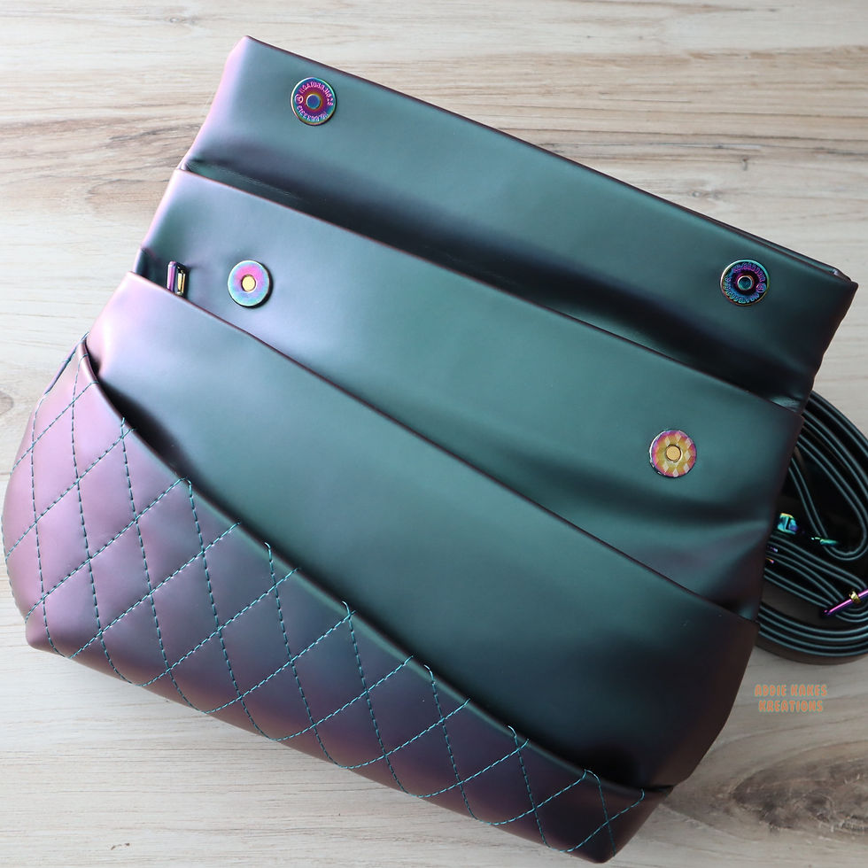 Thumbnail: Shimmer Park Rides Fibi Foldover Crossbody