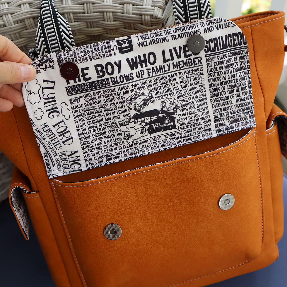 Thumbnail: Cursed Gazette Tote Bag