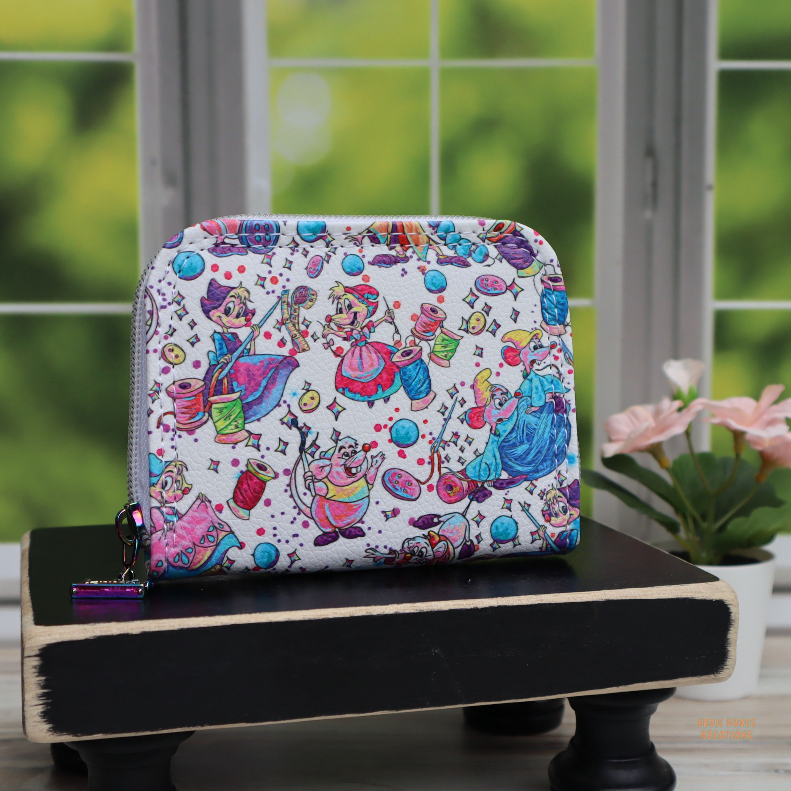 Mice Mini Classic Zip Around Wallet