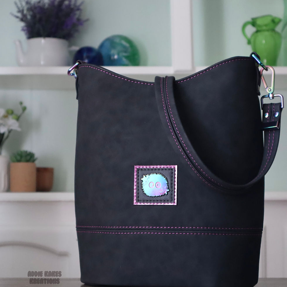 Thumbnail: Soot Ball Bella Bucket Bag