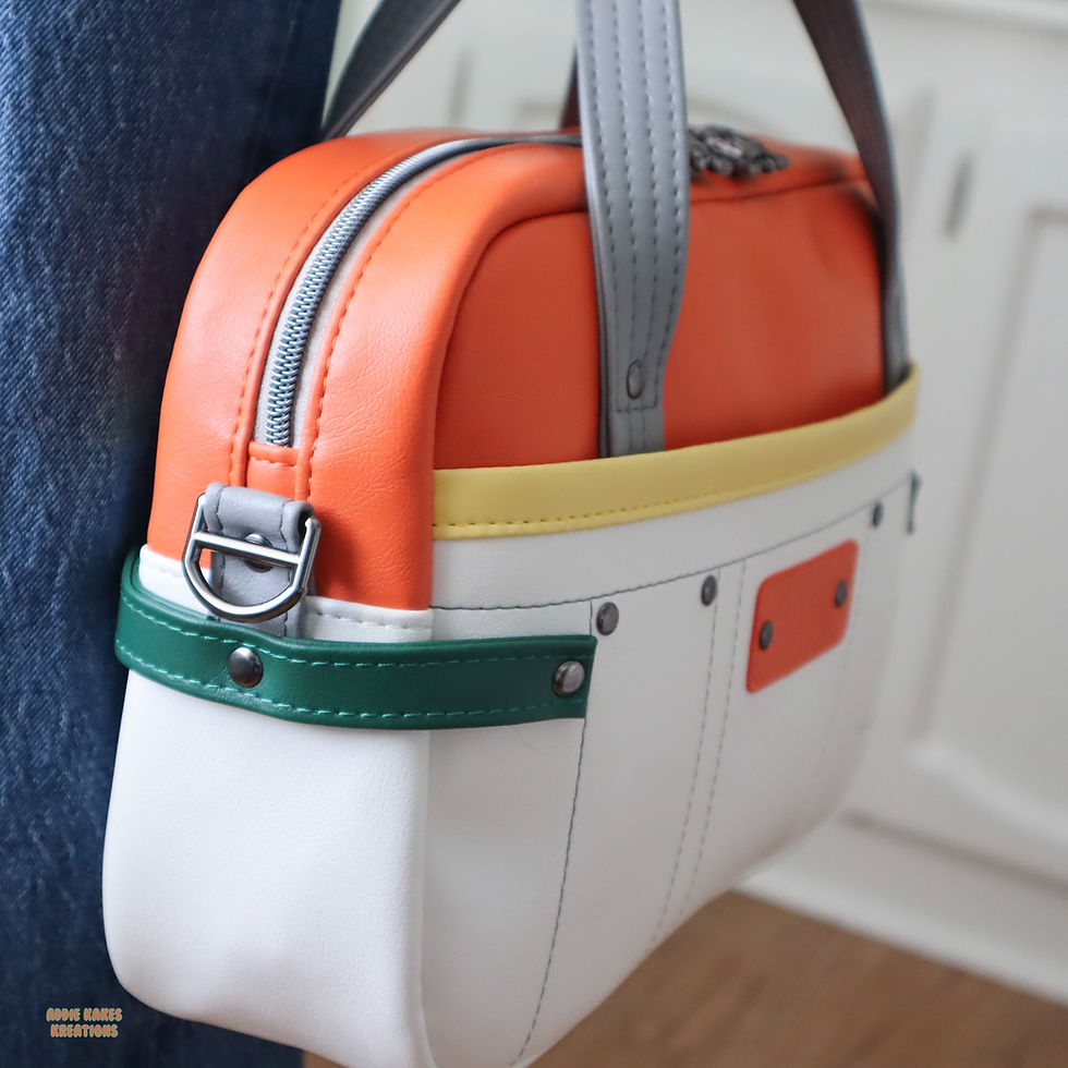 Thumbnail: Orange Droid Handbag