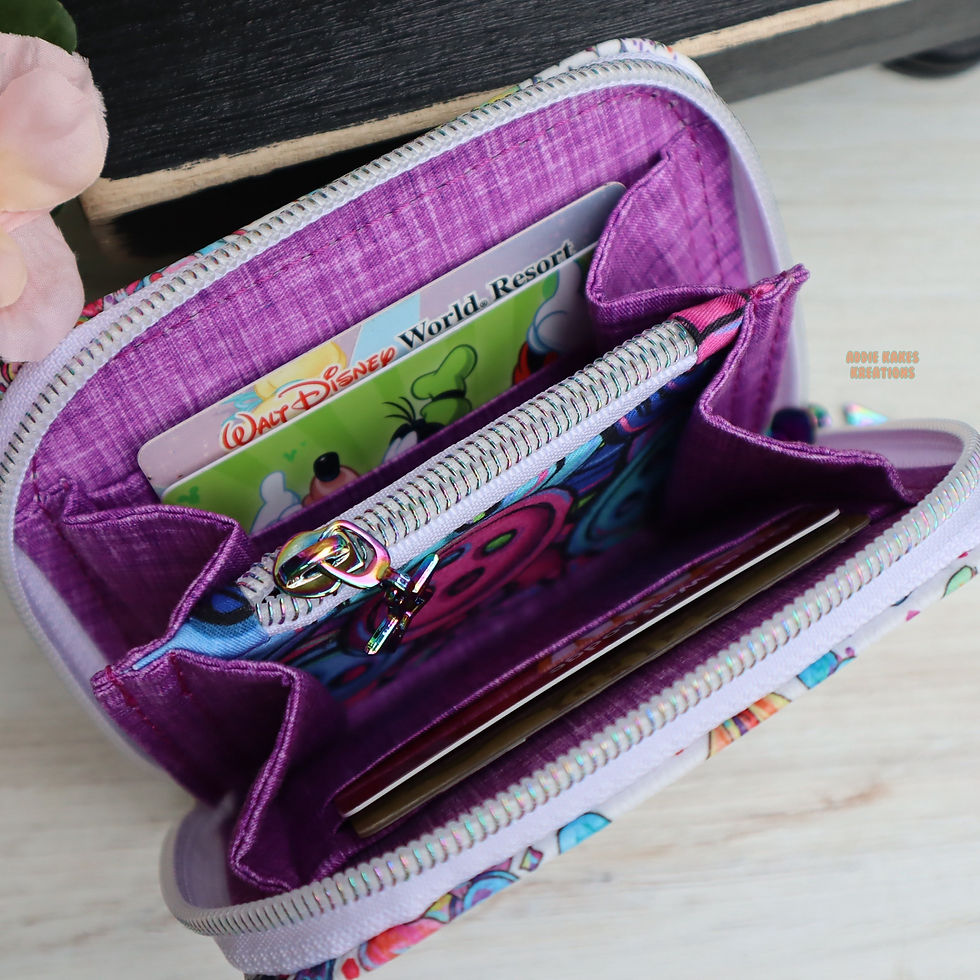 Thumbnail: Mice Mini Classic Zip Around Wallet