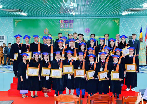 Panha Chiet University Graduation Ceremony 22/10/2022