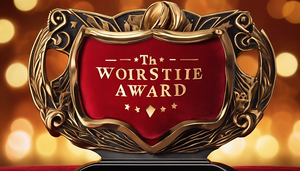 Worstie Award Nominations Announcement