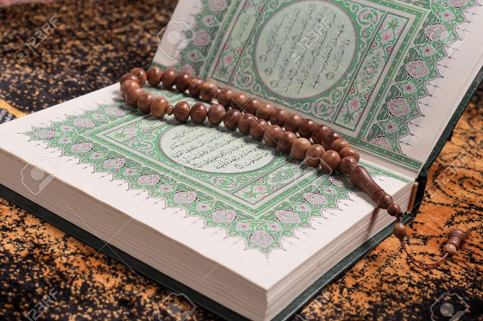40394976-the-holy-quran-and-tasbih