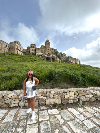 Craco in the Basilicata region of Southern Italy