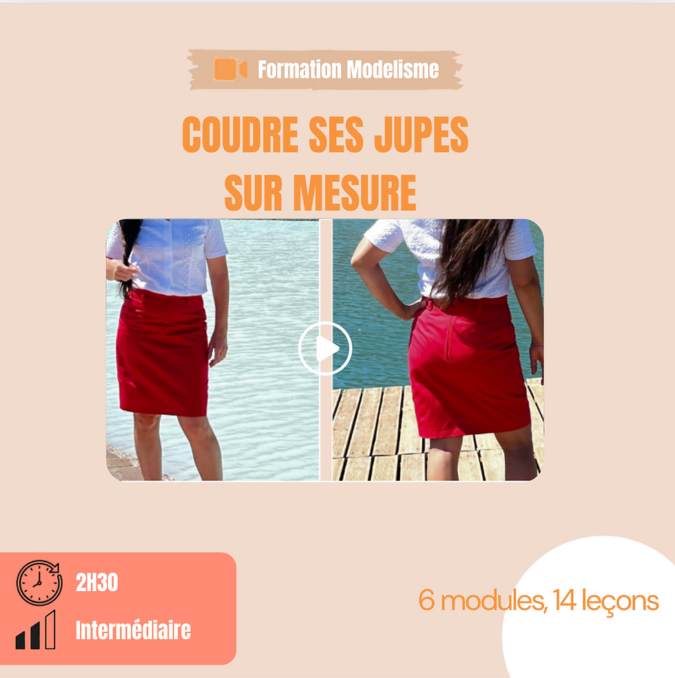 Coudre ses jupes sur mesure