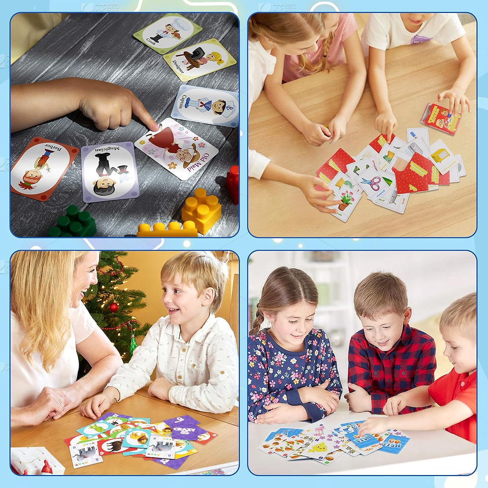 Miniatura: [Kids Card Games]Go Fish, Old Maid, Memory Match and Crazy 8s for Kids 4-8, Fun 