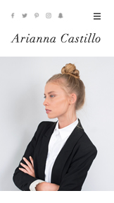 Mode & accessories hjemmesideskabeloner – Fashionista-blog