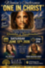 One In Christ Women's Conference with Key Note Speakers Pastor Jill Deville and Pastor Connie Malveaux Chavis