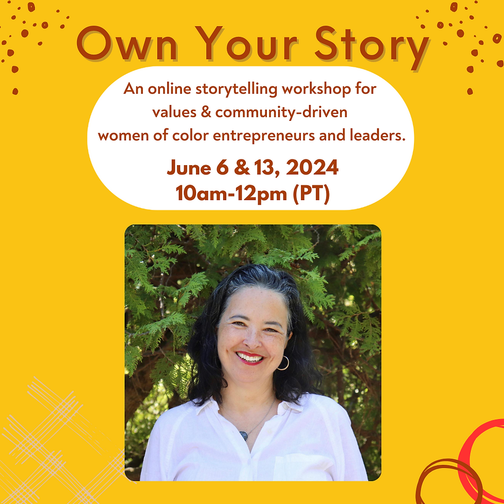 Own Your Story, Session 1