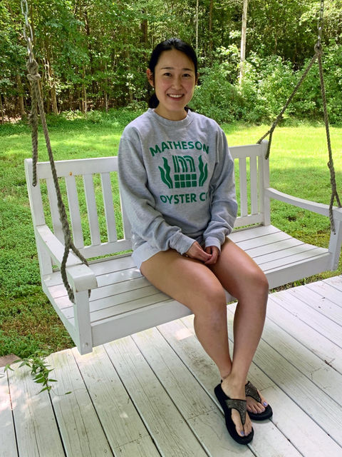 Matheson Oyster Co. Original crewneck sweatshirt