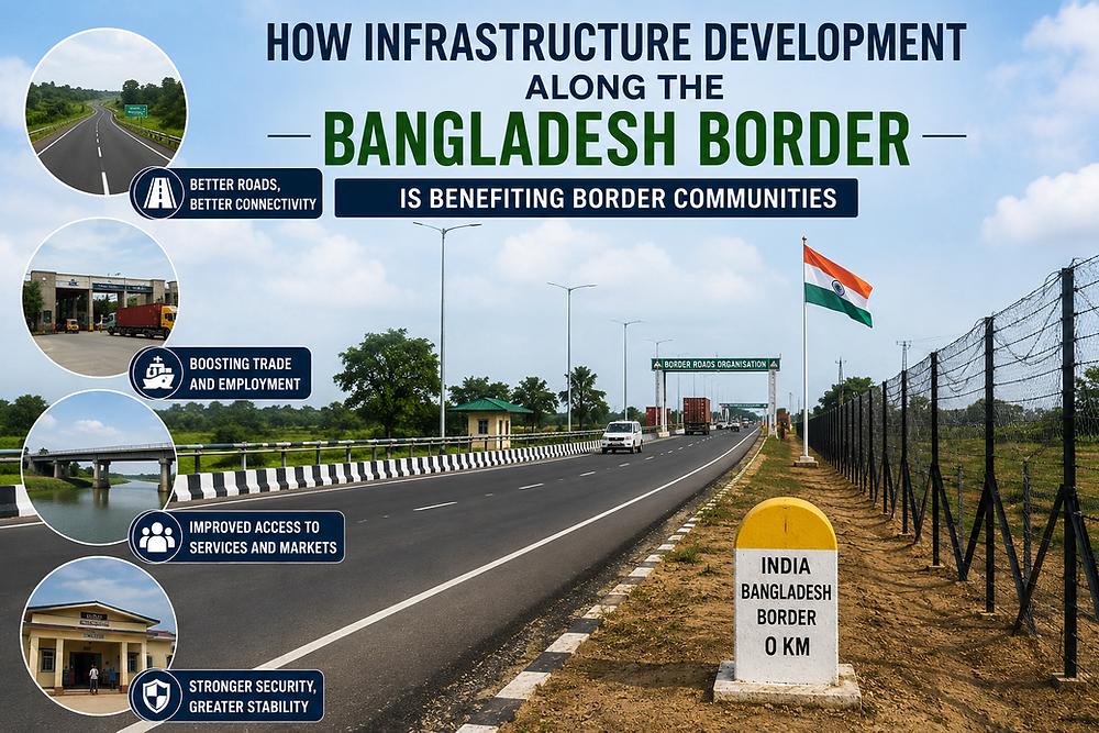 How Infrastructure Development Along the Bangladesh Border Is ...