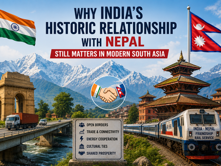 Why India’s Historic Relationship With Nepal Still Matters in Modern South Asia