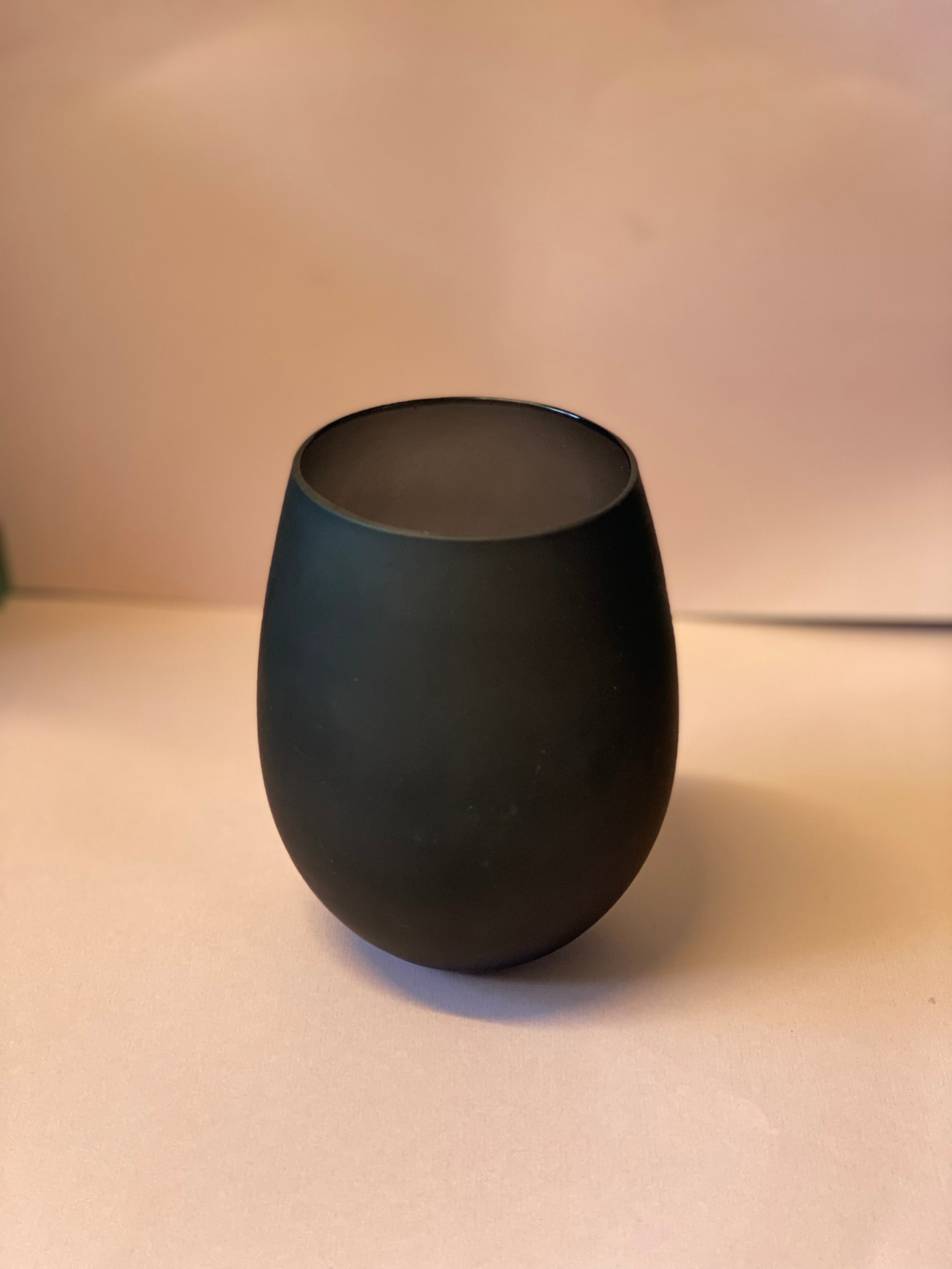 Matte Black Renee Stemless