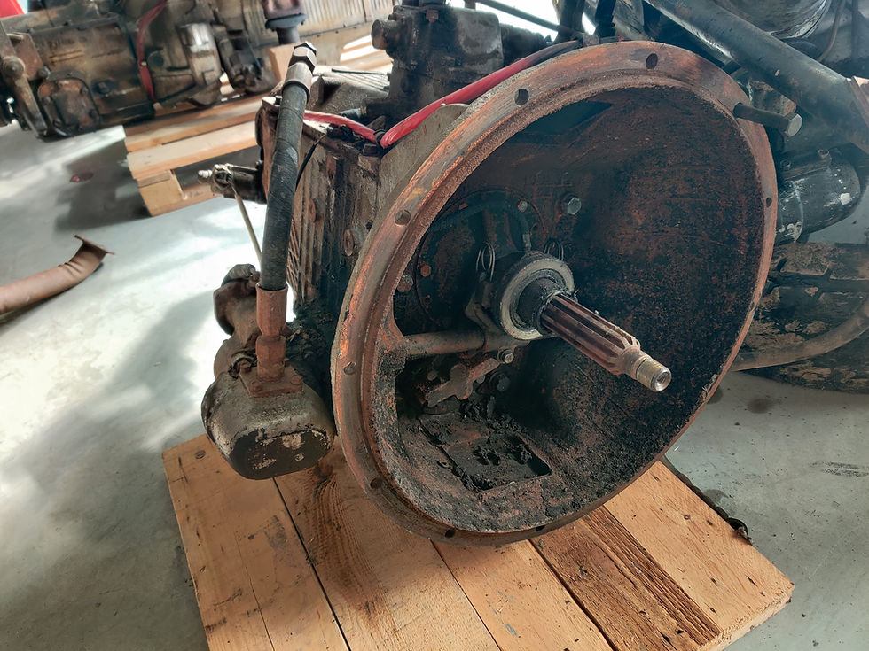 Miniatiūra: Pavarų dėžė MAZ