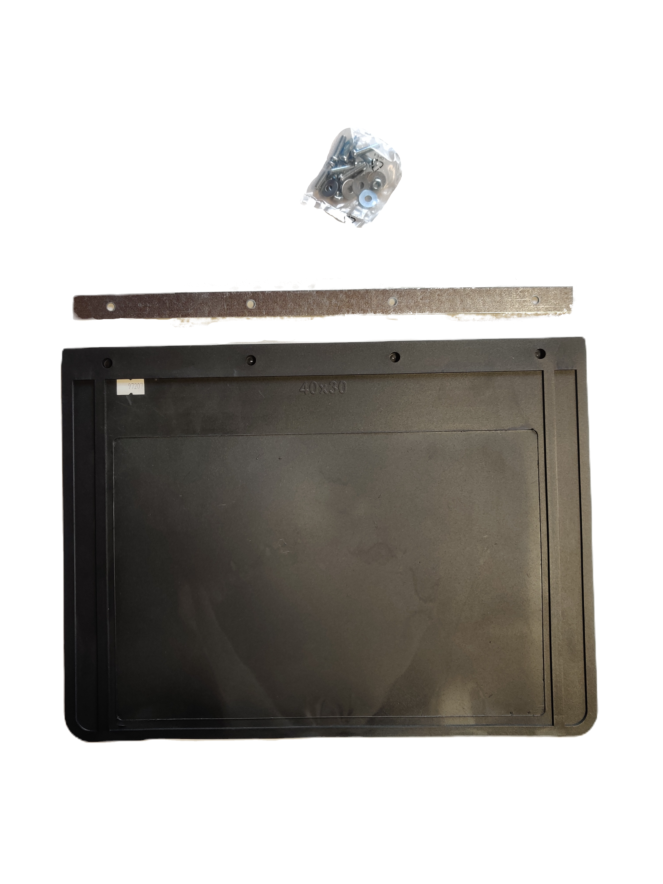 Purvasargis 400x300mm guminis su tvirtinimais.