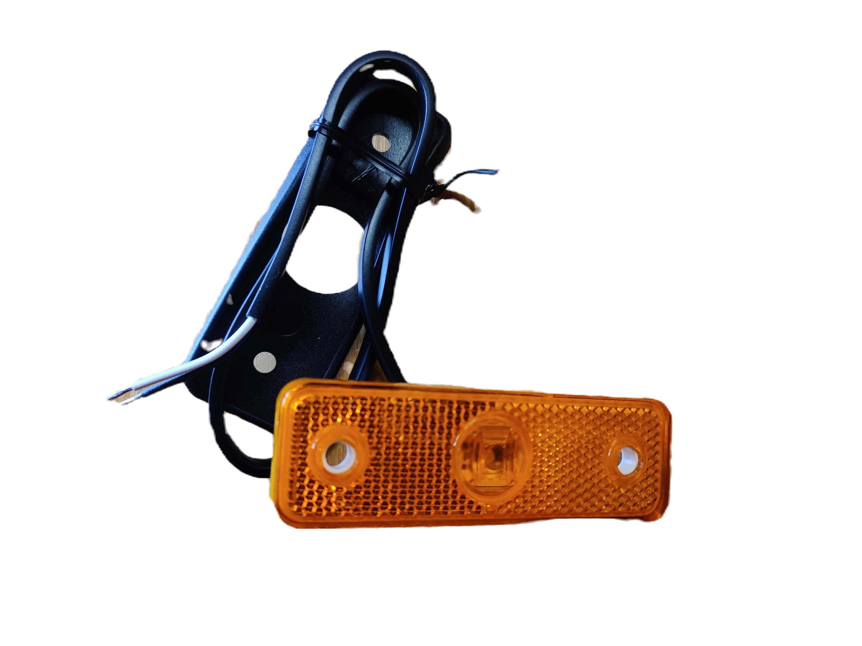 Žibintas LED FT4 be laikiklio. 24/12v geltonas