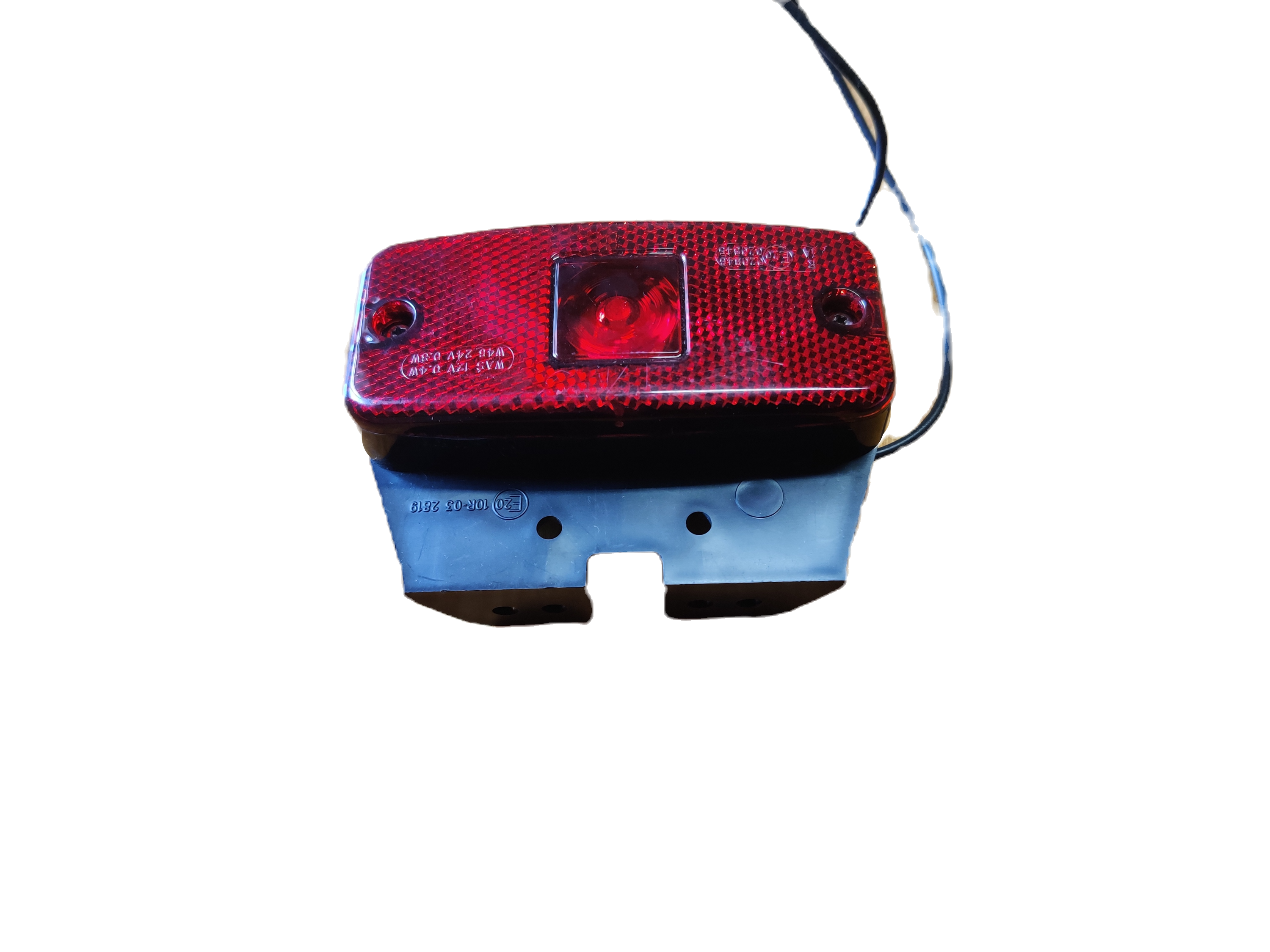 Žibintas LED W46 raudonas 12v/24v 224Z