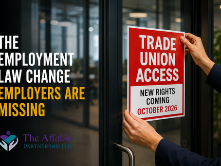 The Quiet Employment Law Change Every UK Employer Needs to Know About Before October 2026