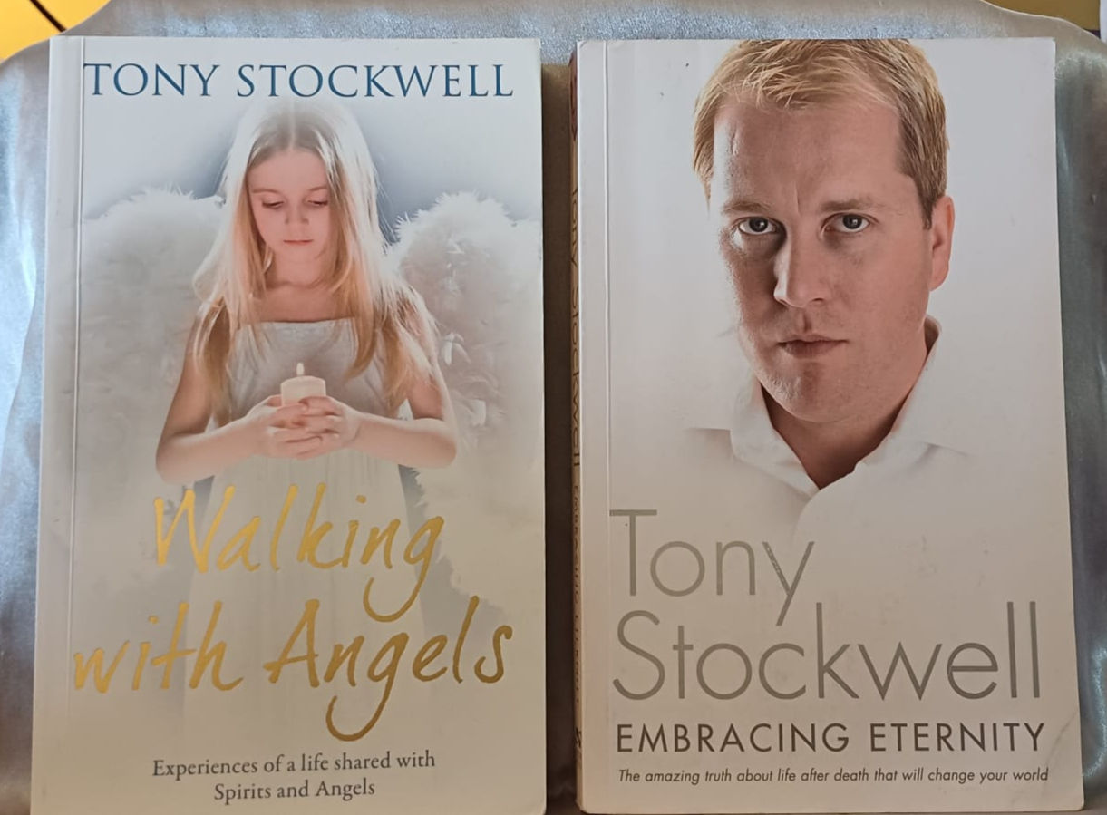 Front - Tony Stockwell Book Bundle Walking With Angels & Embracing Eternity