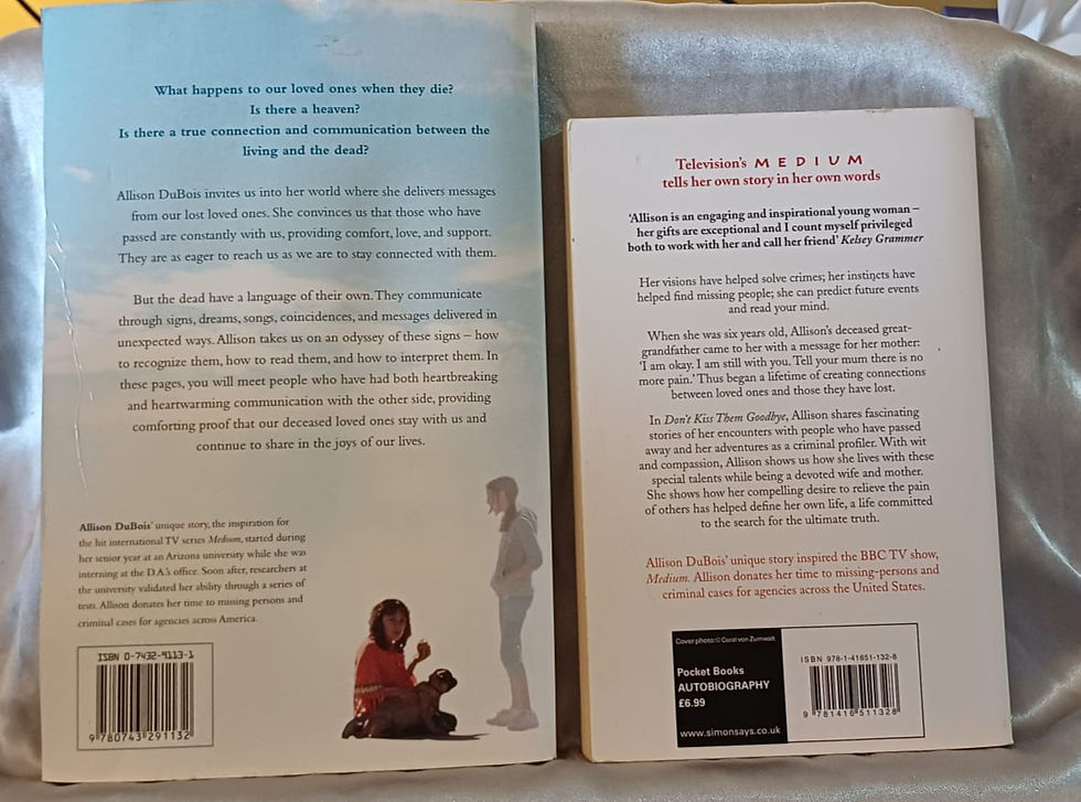 Alison DuBois Book Bundle Rear
