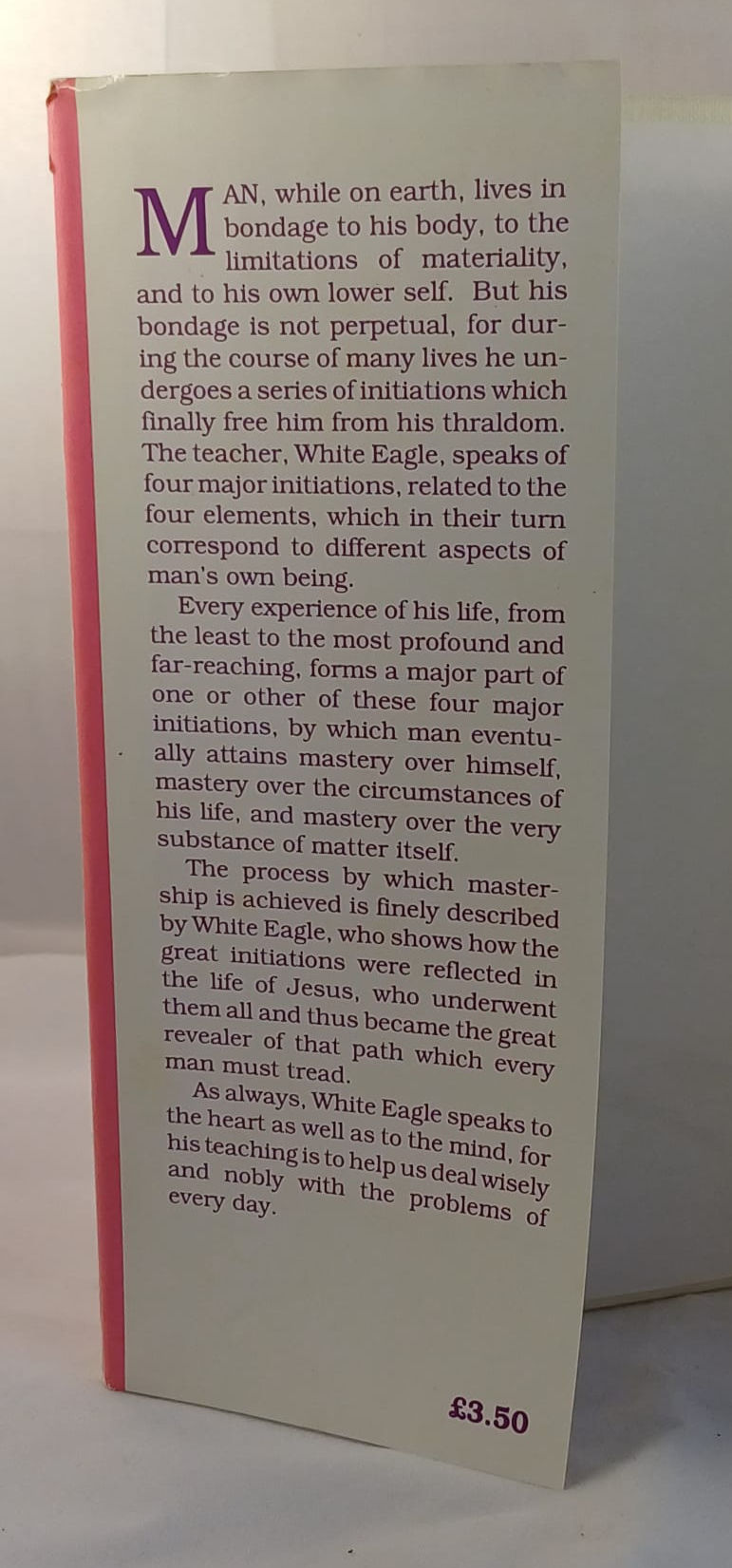 The Path of the Soul - White Eagle - The Great Initiation of Every Man