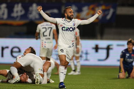 Gabriel Xavier estreia com gol decisivo e vitória pelo Fagiabo Okayama