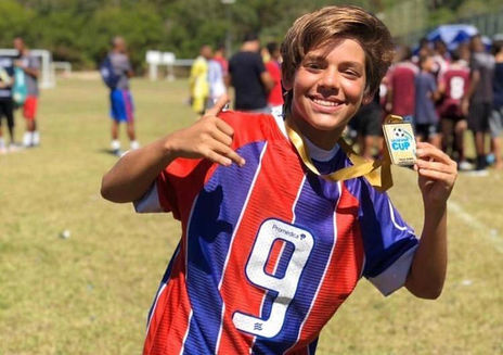 Destaque do Sub-13 do Bahia, Enzo Bülhman é da 4ComM