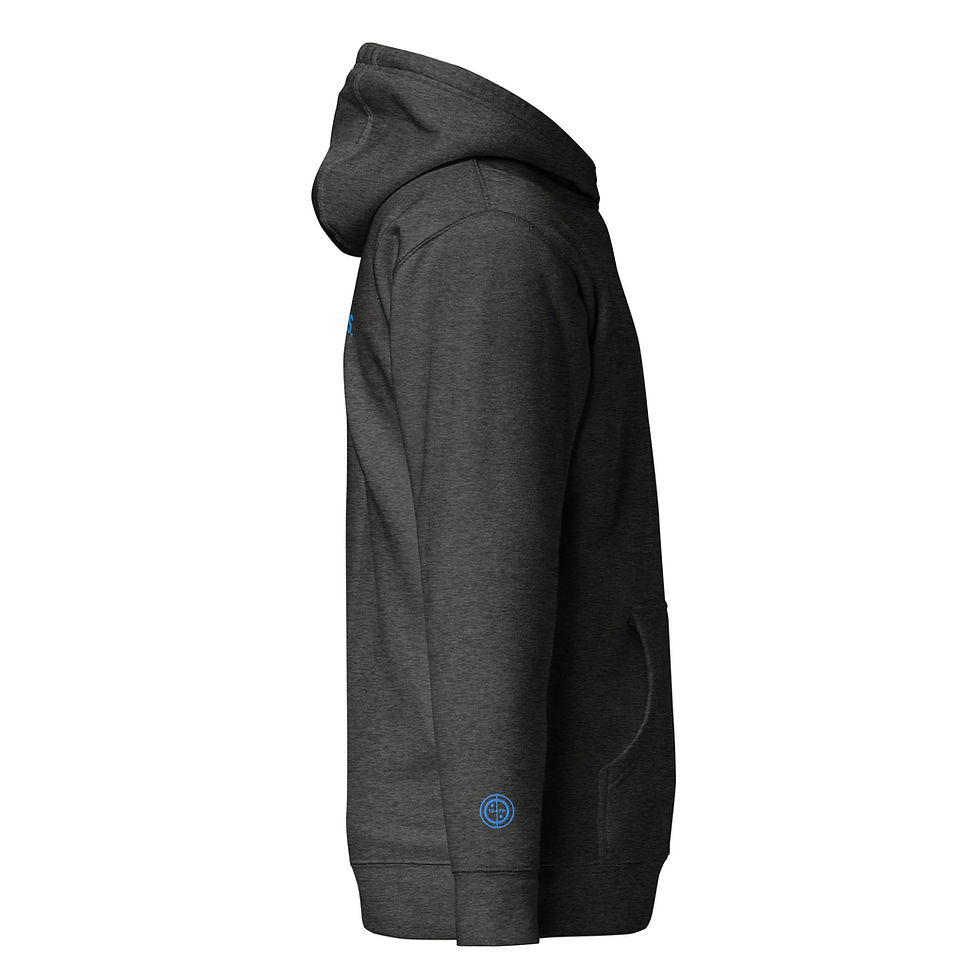 Thumbnail: Unisex Hoodie - Tactical masterclass (#3) - blue embroidery
