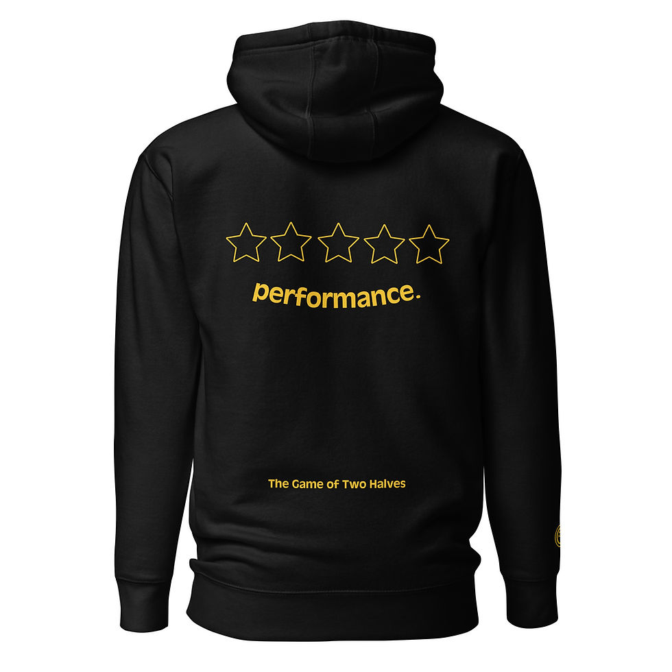 Thumbnail: THE GAME OF TWO HALVES hoodie