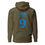 Thumbnail: Unisex Hoodie - NKN <no keyboard needed> (#9) - blue embroidery