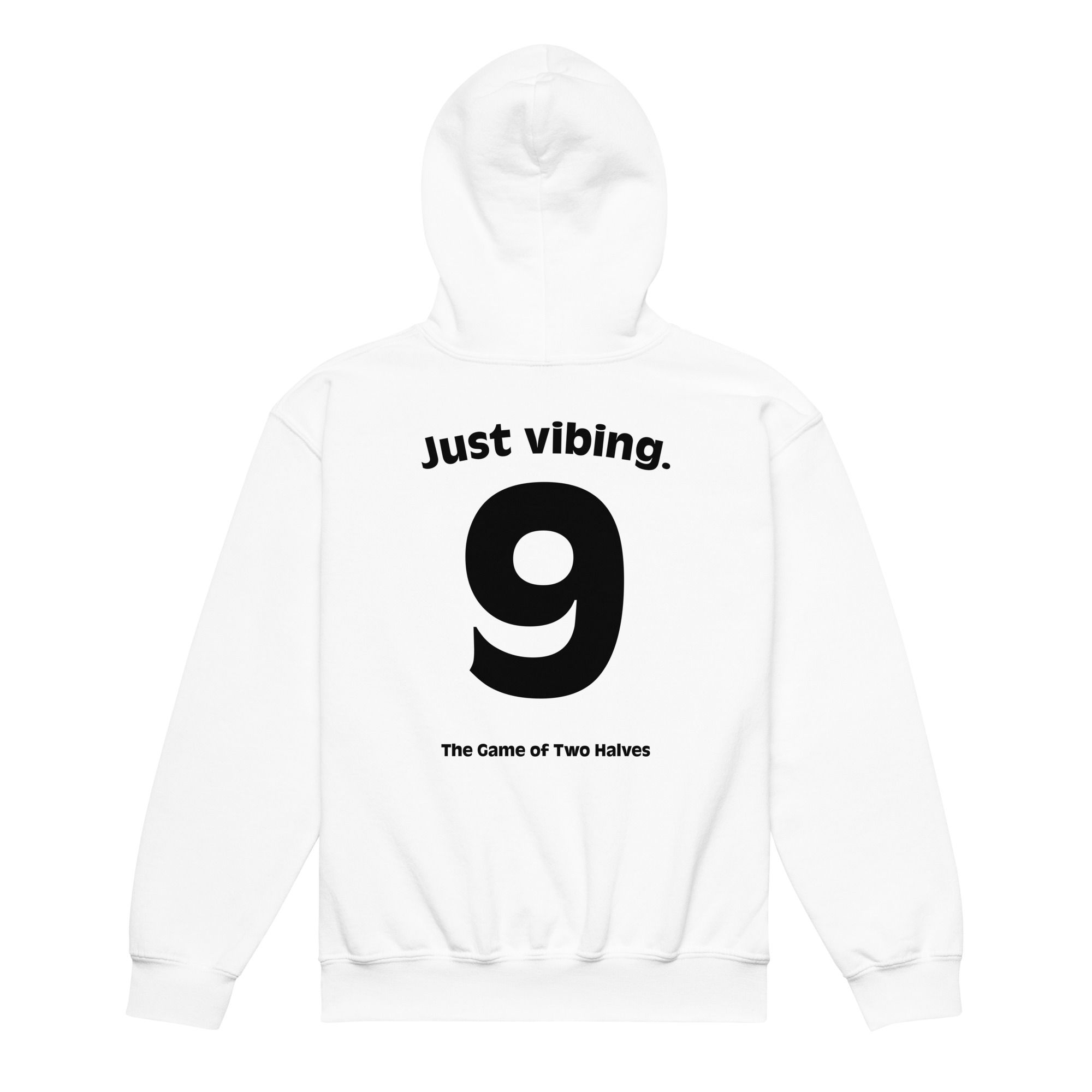 Kids hoodie - Just vibing (#9) - white