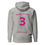 Thumbnail: Unisex Hoodie - Legend of the game (#3) - pink embroidery