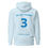Thumbnail: Unisex Hoodie - 365 24/7 football (#3) - blue embroidery