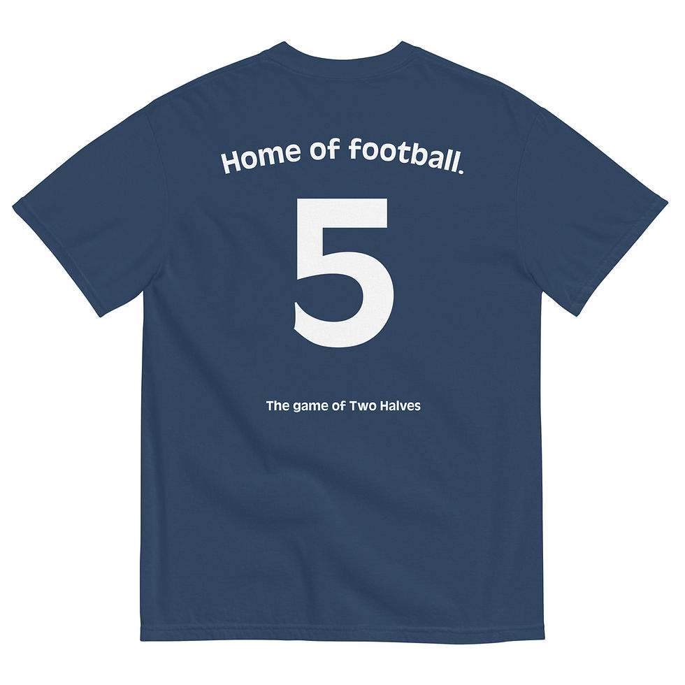 Thumbnail: THE GAME OF TWO HALVES t-shirt